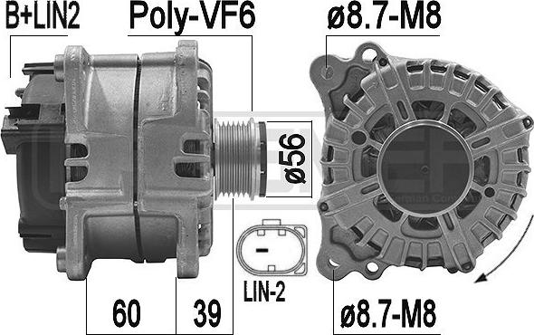 Wilmink Group WG2011138 - Generator / Alternator aaoparts.ro
