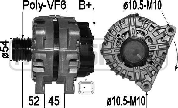 Wilmink Group WG2011371 - Generator / Alternator aaoparts.ro