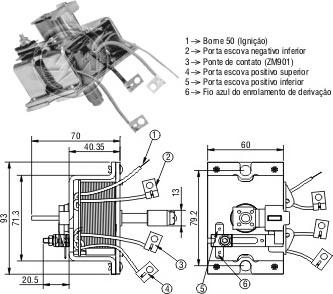 Wilmink Group WG2018268 - Solenoid, electromotor aaoparts.ro