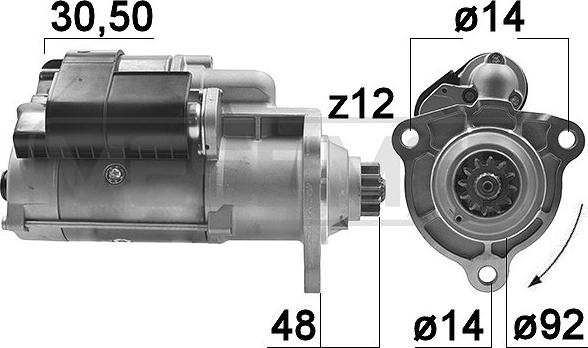 Wilmink Group WG2013580 - Starter aaoparts.ro