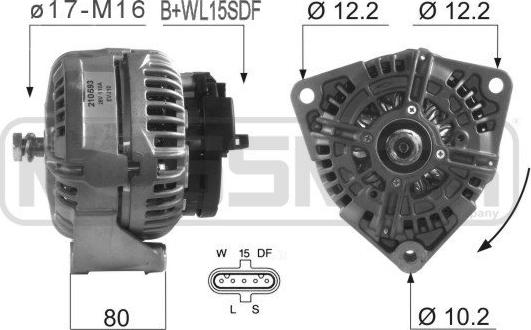 Wilmink Group WG2012066 - Generator / Alternator aaoparts.ro