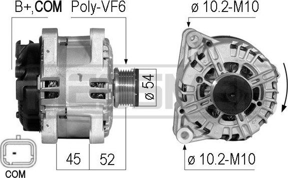 Wilmink Group WG2012186 - Generator / Alternator aaoparts.ro
