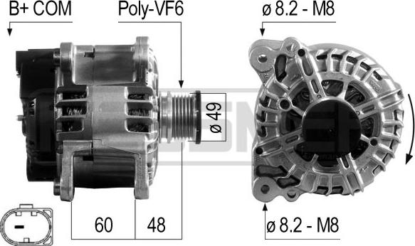 Wilmink Group WG2012176 - Generator / Alternator aaoparts.ro