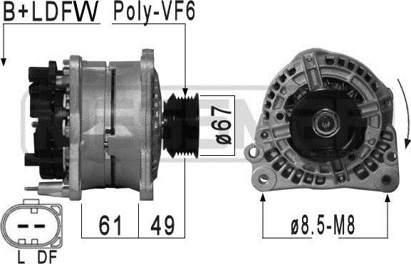 Wilmink Group WG2012346 - Generator / Alternator aaoparts.ro