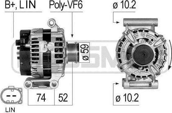 Wilmink Group WG2012290 - Generator / Alternator aaoparts.ro