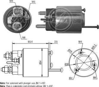 Wilmink Group WG2017920 - Solenoid, electromotor aaoparts.ro