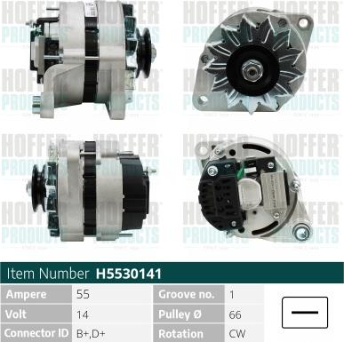 Wilmink Group WG2196957 - Generator / Alternator aaoparts.ro