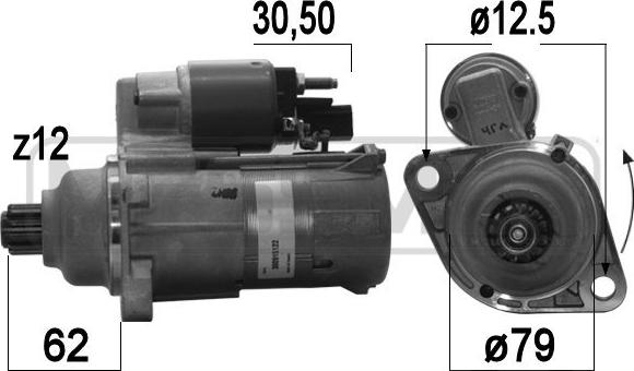 Wilmink Group WG2150998 - Starter aaoparts.ro