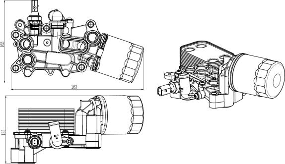 Wilmink Group WG2158904 - Locas filtru ulei aaoparts.ro