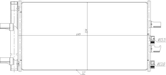 Wilmink Group WG2160730 - Condensator, climatizare aaoparts.ro