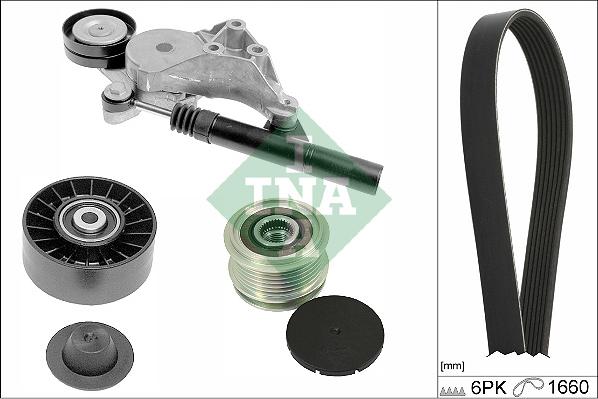 Wilmink Group WG2101378 - Set curea transmisie cu caneluri aaoparts.ro