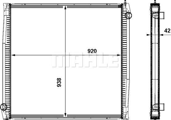 Wilmink Group WG2184075 - Radiator, racire motor aaoparts.ro