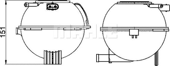 Wilmink Group WG2184363 - Vas de expansiune, racire aaoparts.ro