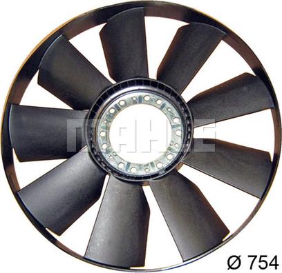 Wilmink Group WG2180938 - Paleta ventilator, racire motor aaoparts.ro
