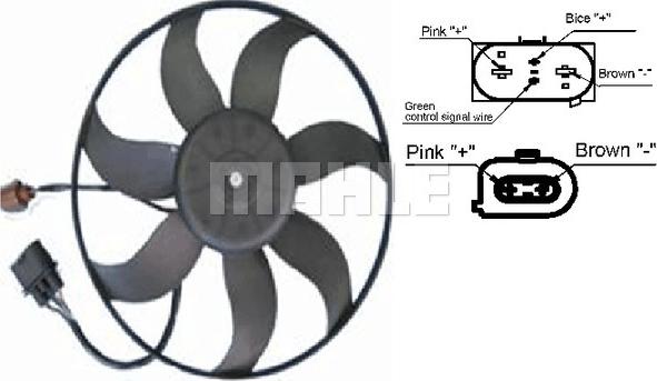 Wilmink Group WG2180570 - Ventilator, radiator aaoparts.ro