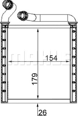 Wilmink Group WG2180102 - Schimbator caldura, incalzire habitaclu aaoparts.ro
