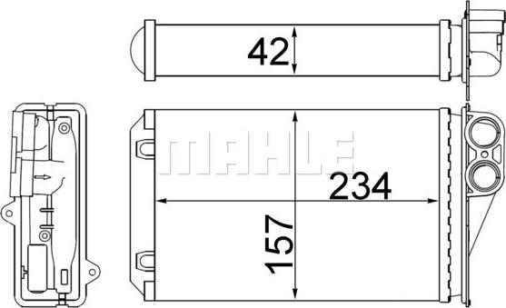 Wilmink Group WG2180123 - Schimbator caldura, incalzire habitaclu aaoparts.ro