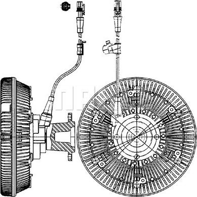 Wilmink Group WG2180370 - Cupla, ventilator radiator aaoparts.ro