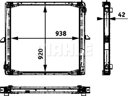 Wilmink Group WG2183946 - Radiator, racire motor aaoparts.ro
