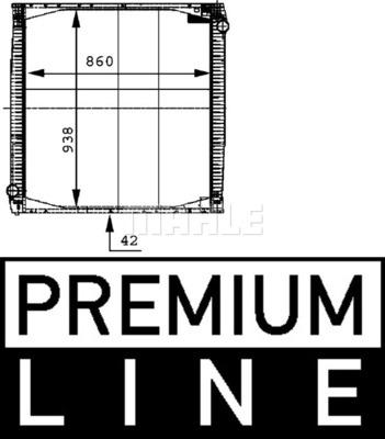 Wilmink Group WG2183906 - Radiator, racire motor aaoparts.ro
