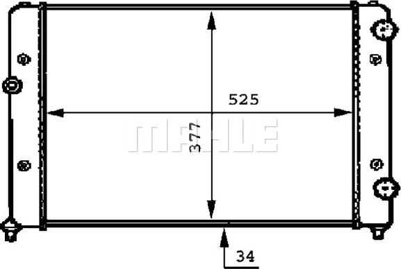 Wilmink Group WG2183691 - Radiator, racire motor aaoparts.ro