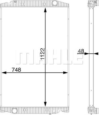 Wilmink Group WG2182349 - Radiator, racire motor aaoparts.ro