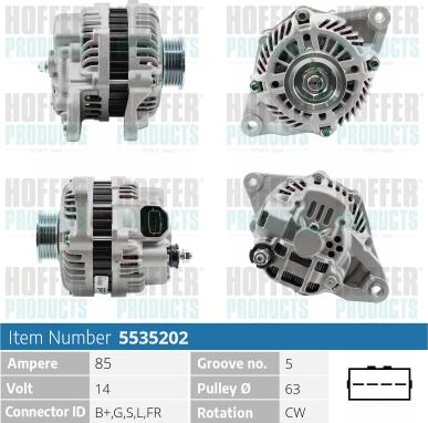 Wilmink Group WG2174974 - Generator / Alternator aaoparts.ro