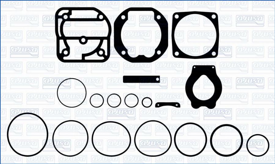 Wilmink Group WG2367517 - Set reparatie, compresor aaoparts.ro