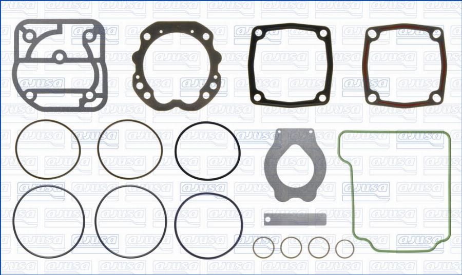 Wilmink Group WG2367527 - Set reparatie, compresor aaoparts.ro