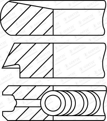 Wilmink Group WG2338982 - Set segmenti piston aaoparts.ro