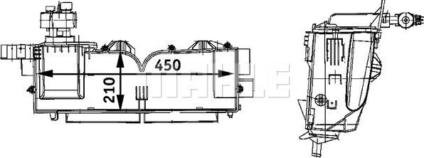 Wilmink Group WG2370333 - Evaporator,aer conditionat aaoparts.ro