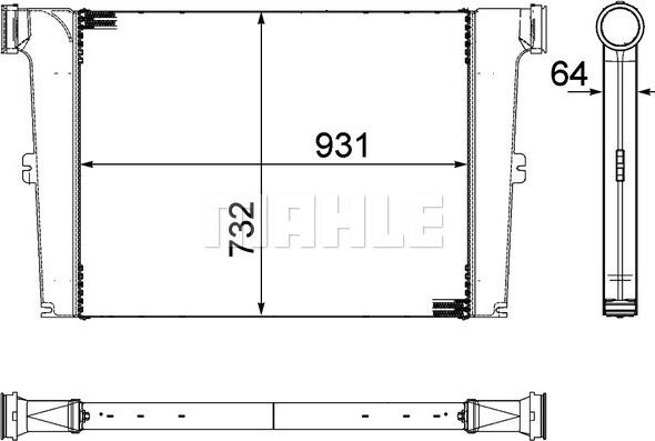 Wilmink Group WG2370709 - Intercooler, compresor aaoparts.ro