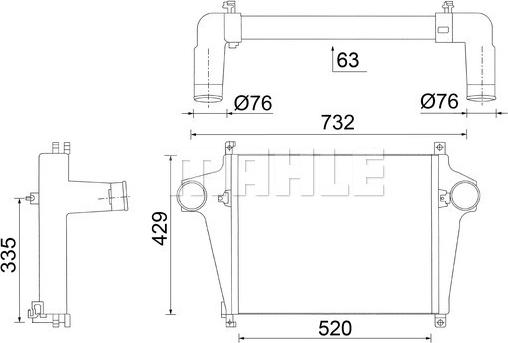 Wilmink Group WG2371000 - Intercooler, compresor aaoparts.ro