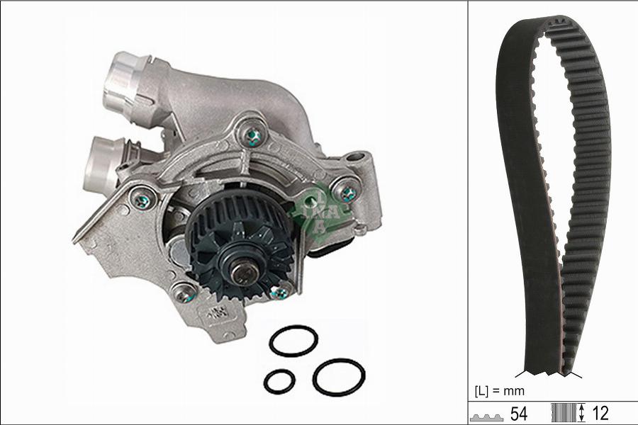 Wilmink Group WG2377429 - Set pompa apa + curea dintata aaoparts.ro