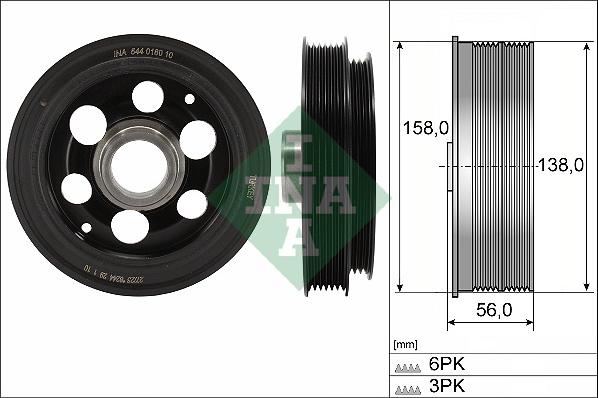 Wilmink Group WG2377502 - Fulie curea, arbore cotit aaoparts.ro