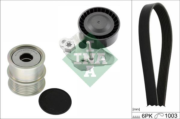 Wilmink Group WG2296033 - Set curea transmisie cu caneluri aaoparts.ro