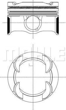 Wilmink Group WG2264125 - Piston aaoparts.ro