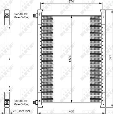 Wilmink Group WG2260787 - Condensator, climatizare aaoparts.ro
