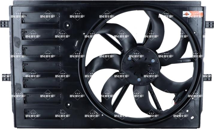 Wilmink Group WG2204509 - Ventilator, radiator aaoparts.ro