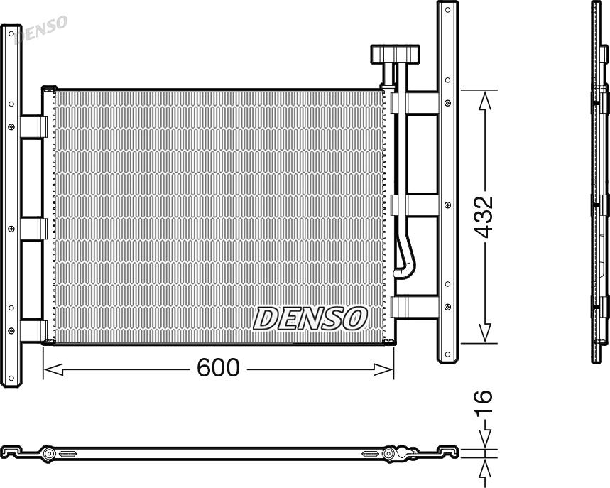 Wilmink Group WG2270580 - Condensator, climatizare aaoparts.ro