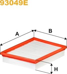 WIX Filters 93049E - Filtru, aer habitaclu aaoparts.ro