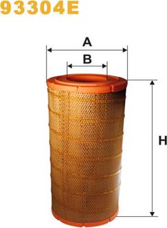 WIX Filters 93304E - Filtru aer aaoparts.ro