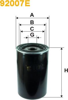 WIX Filters 92007E - Filtru ulei aaoparts.ro
