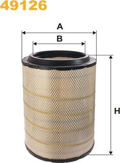 WIX Filters 49126 - Filtru aer aaoparts.ro