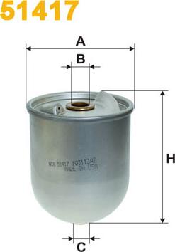 WIX Filters 51417 - Filtru ulei aaoparts.ro