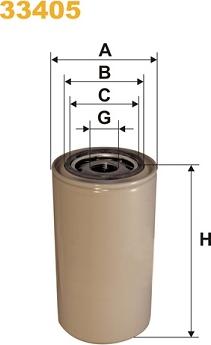 WIX Filters 33405 - Filtru combustibil aaoparts.ro