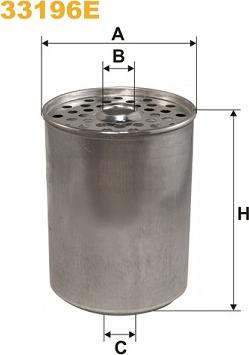 WIX Filters 33196E - Filtru combustibil aaoparts.ro
