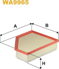 WIX Filters WA9965 - Filtru aer aaoparts.ro