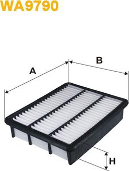 WIX Filters WA9790 - Filtru aer aaoparts.ro