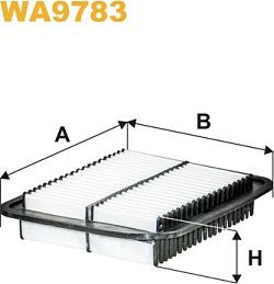 WIX Filters WA9783 - Filtru aer aaoparts.ro